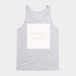 Beautiful Beast, crème Tank Top